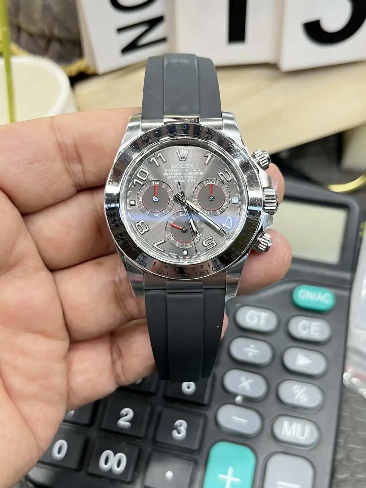 C厂迪通拿灰魔迪4130机芯真仿辨别一篇文章全解析！