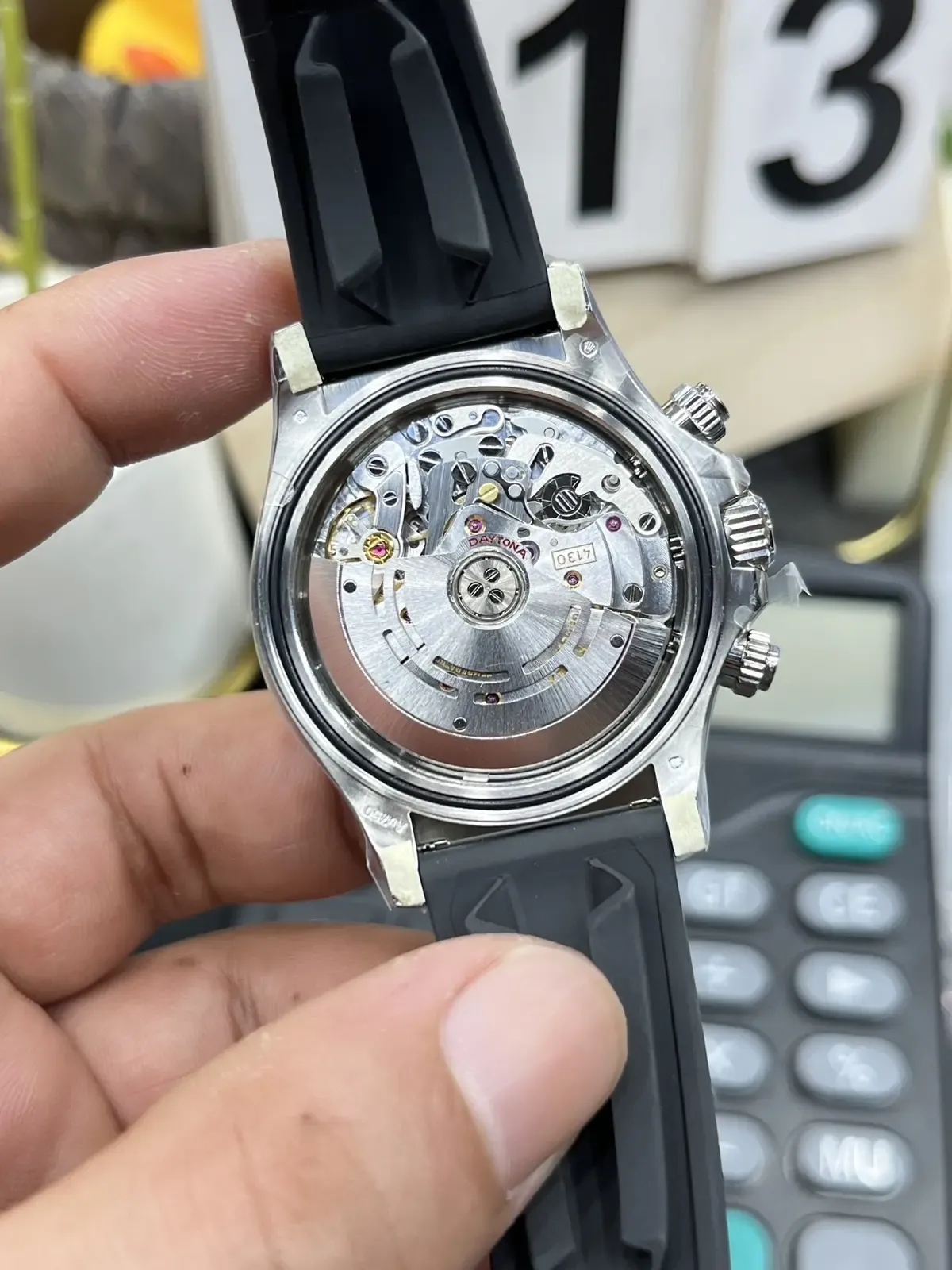 C厂迪通拿灰魔迪4130机芯真仿辨别一篇文章全解析！