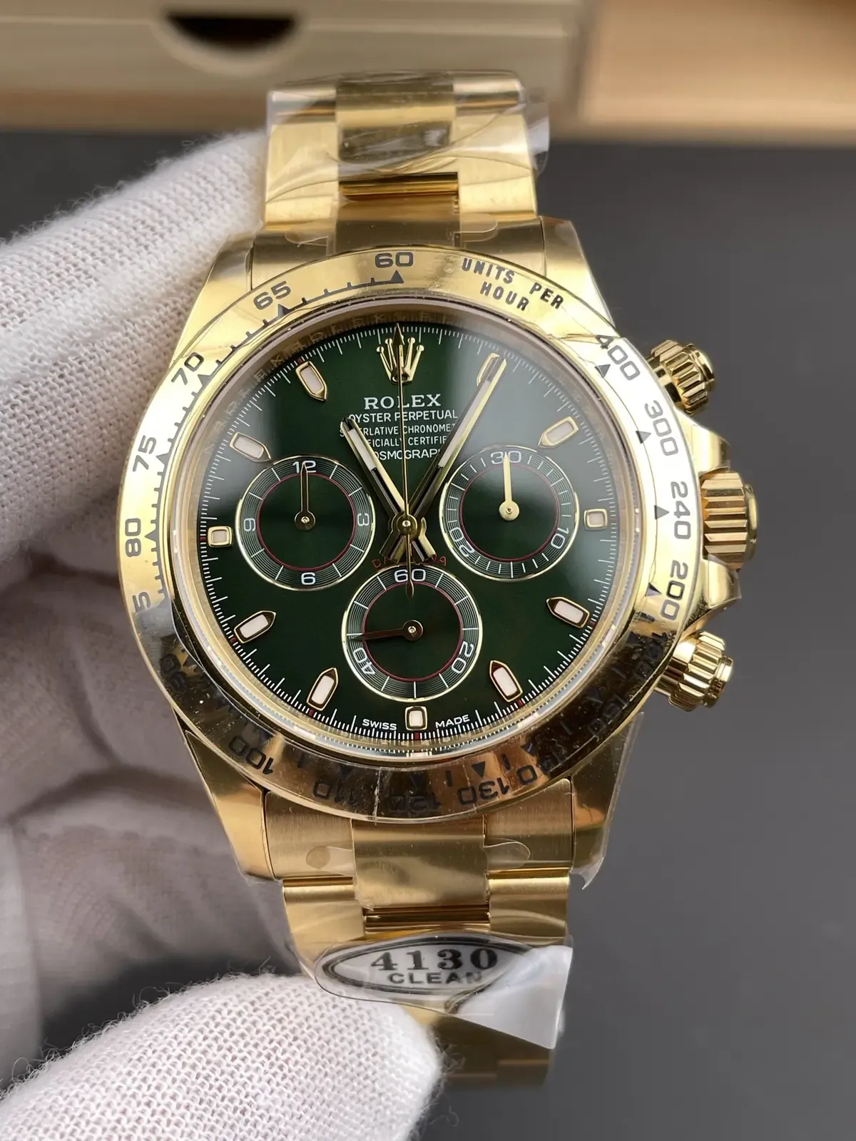 C厂劳力士绿金迪4130机芯值得入手吗？细节拆解