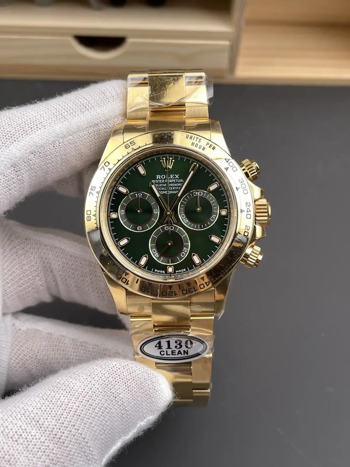 C厂劳力士绿金迪4130机芯值得入手吗？细节拆解