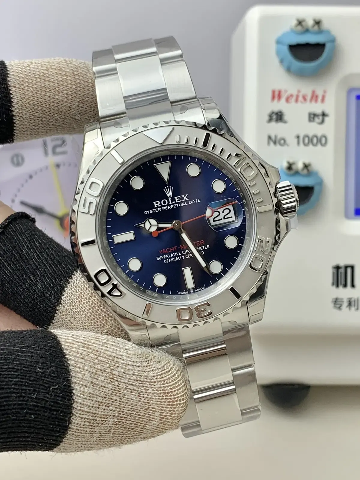 VS厂劳力士蓝游艇丹东3235机芯，做工细节全解析