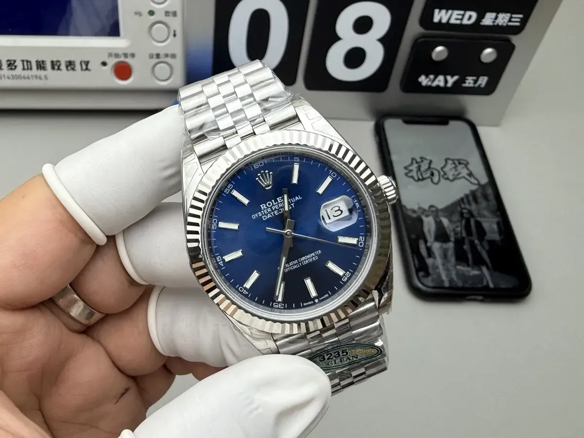 复刻表天花板！Clean厂劳力士日志41mm蓝面深度测评