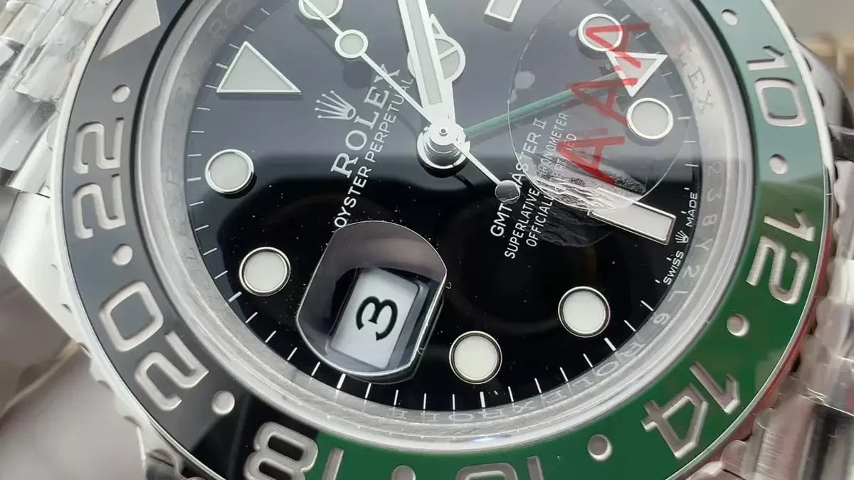 C厂雪碧圈左撇子搭配丹东3285机芯10秒辨假术，一招学会！