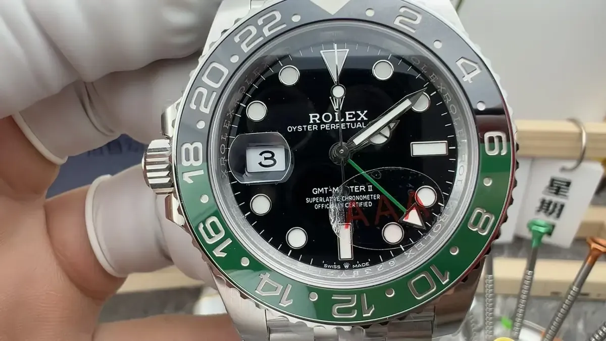 C厂雪碧圈左撇子搭配丹东3285机芯10秒辨假术，一招学会！