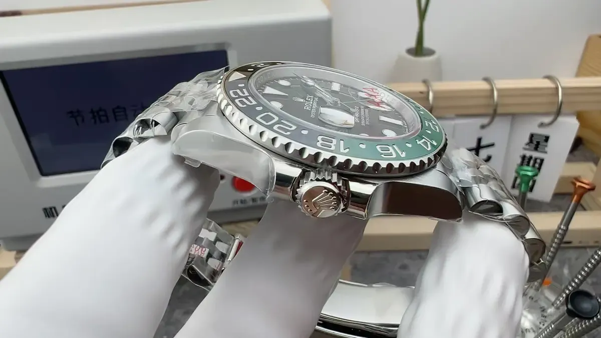 C厂雪碧圈左撇子搭配丹东3285机芯10秒辨假术，一招学会！