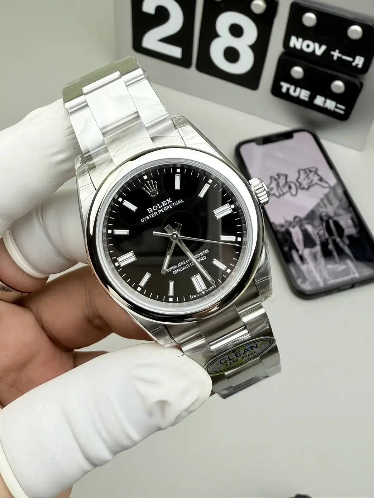 C厂劳力士蚝式恒动避坑指南,认准这些细节!