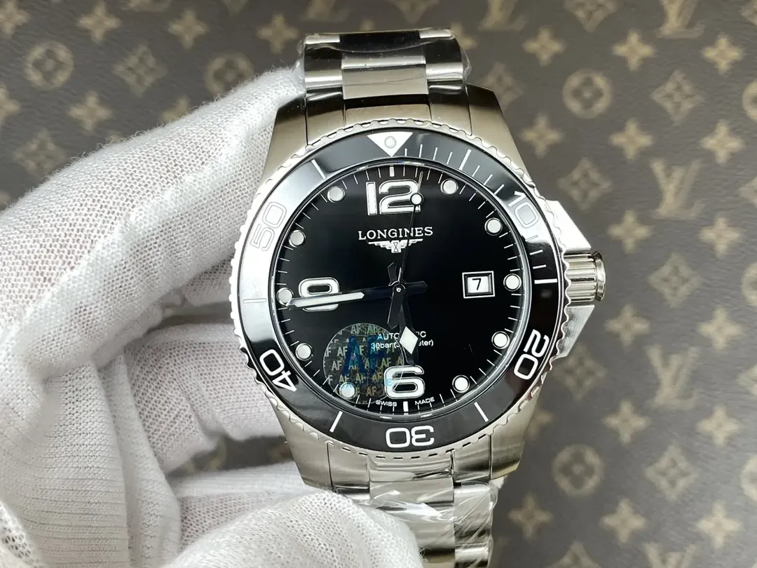 AF浪琴康卡斯黑面细节评测，口碑评价好不好？