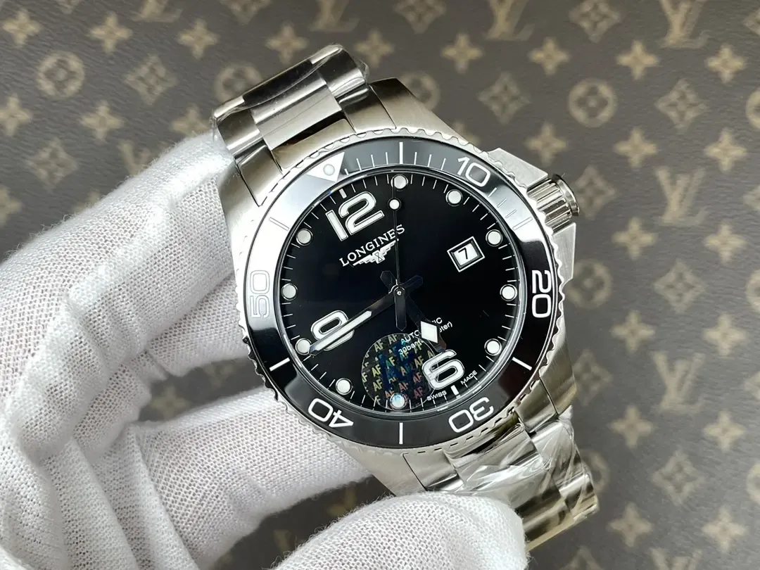 AF浪琴康卡斯黑面细节评测，口碑评价好不好？