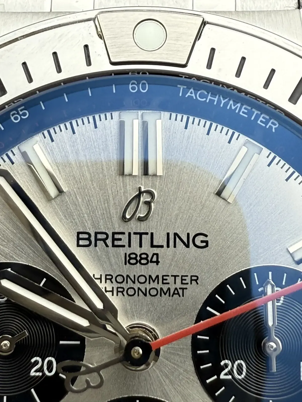 BLS百年灵机械计时熊猫配色子弹链，做工细节实测