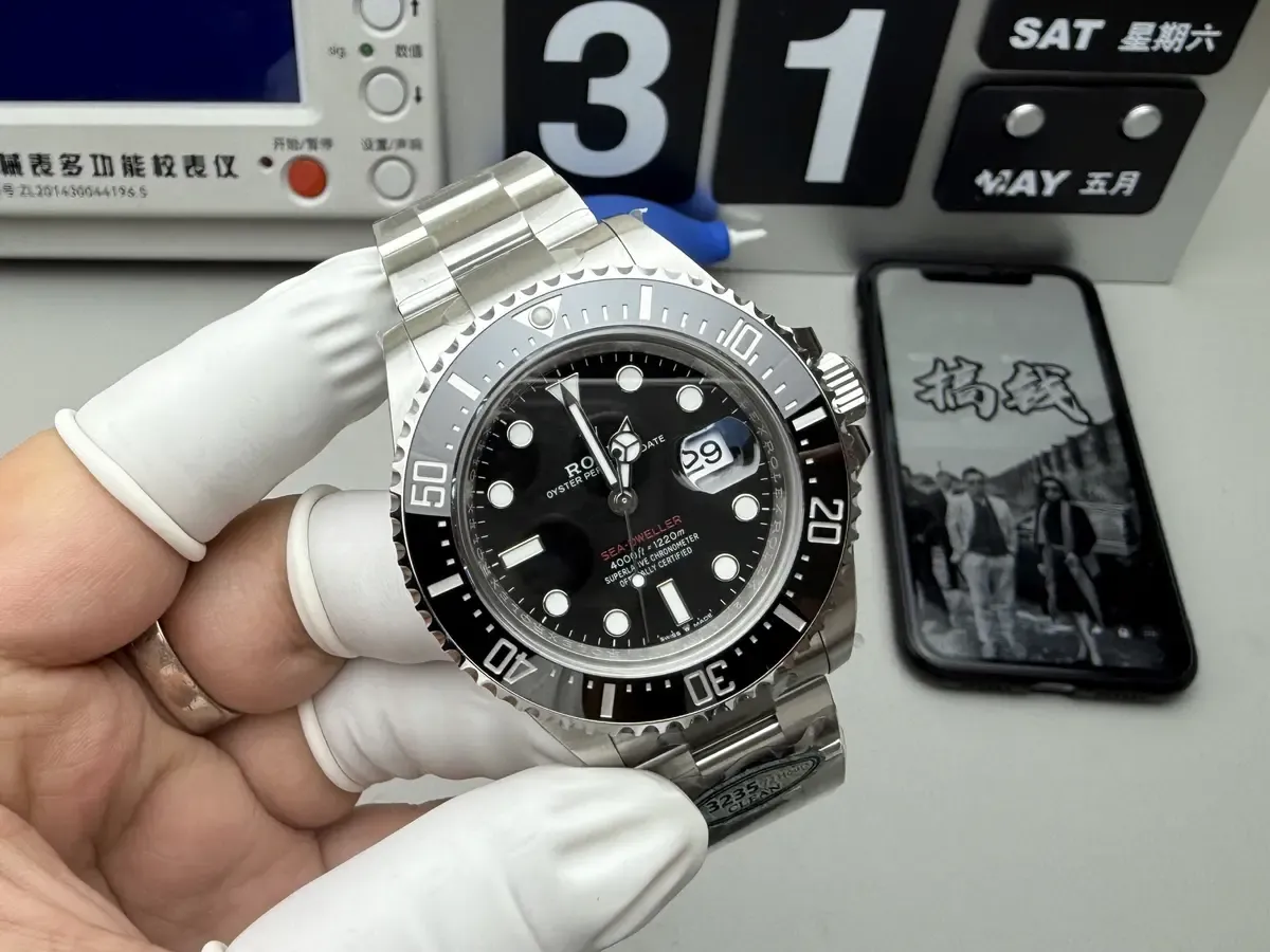 C厂劳力士海使型43单红鬼王，做工质量有保障吗？