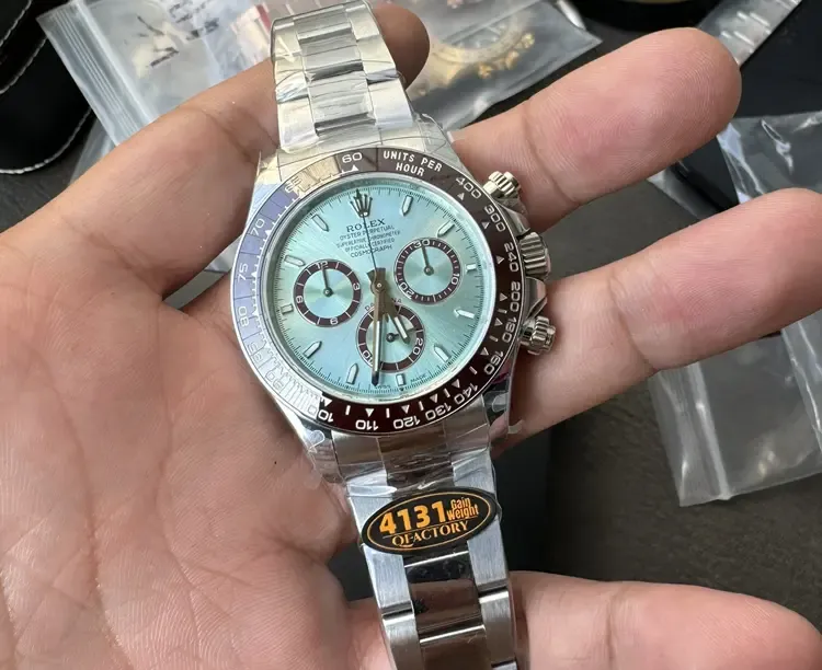 QF劳力士冰蓝迪4131配重版避坑必看！全面剖析