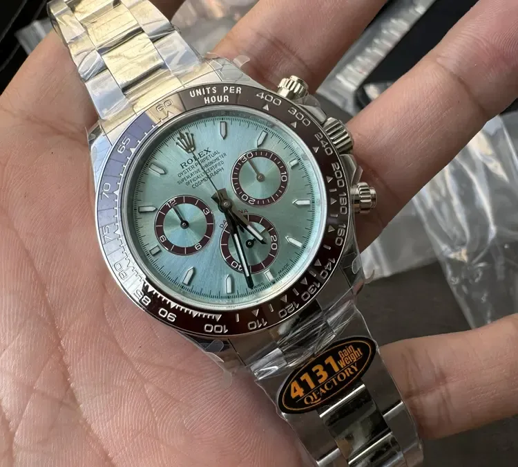 QF劳力士冰蓝迪4131配重版避坑必看！全面剖析