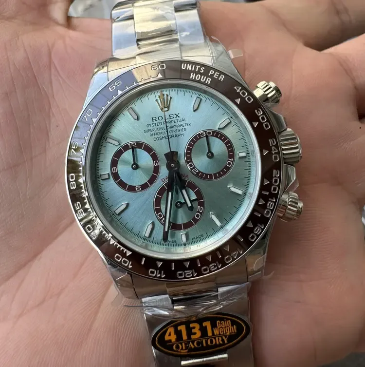 QF劳力士冰蓝迪4131配重版避坑必看！全面剖析