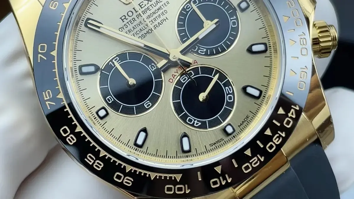 VS厂劳力士余文乐迪通拿4130机芯，六大辨别点告诉您