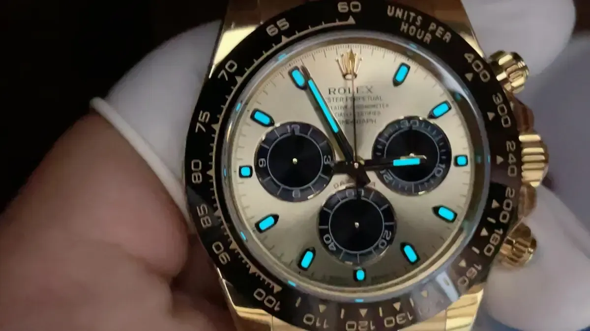 VS厂劳力士余文乐迪通拿4130机芯，六大辨别点告诉您