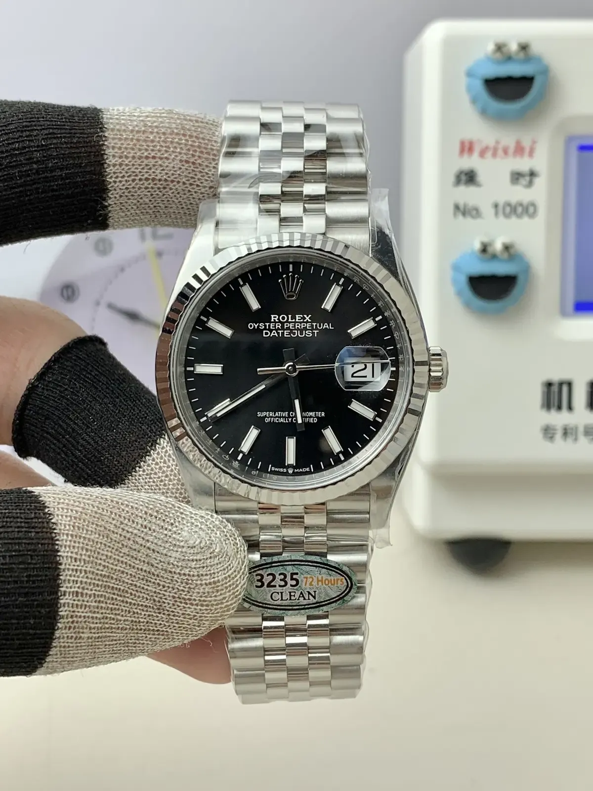 clean厂劳力士日志黑面36mm质量深度剖析，优缺点全呈现