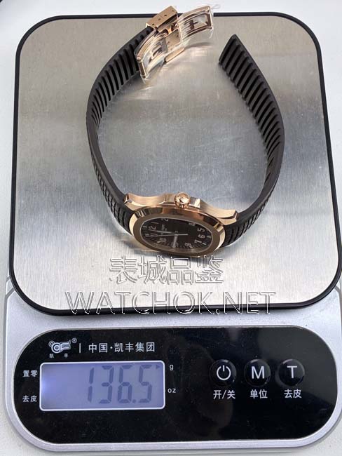 实测135克，WS百达翡丽手雷用军工级钨钢，不掉皮不氧化