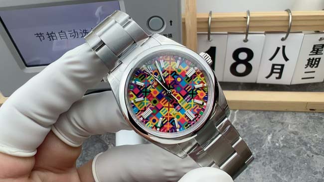 VS厂蚝式恒动欢乐盘36mm上手，深度测评细节做工